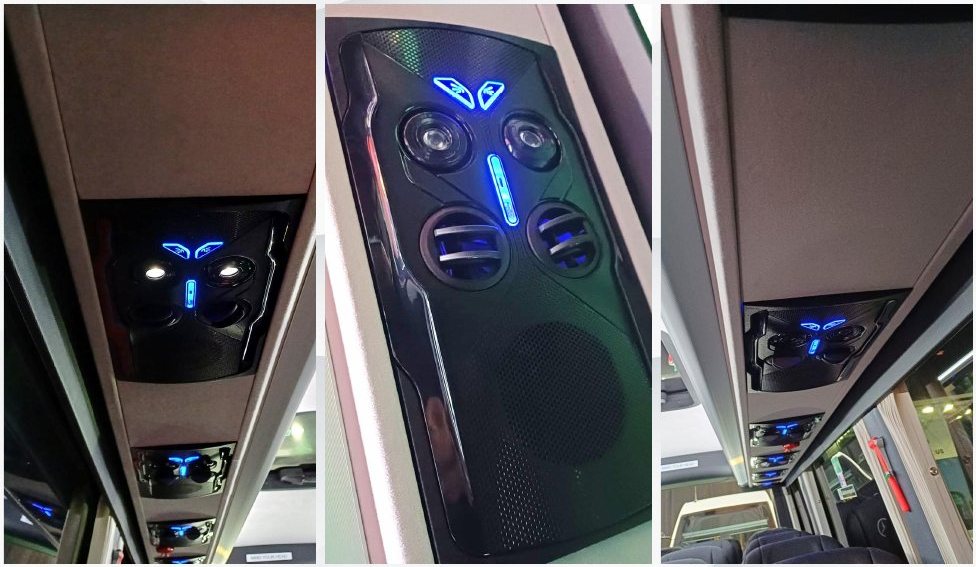 EVM · Minibus · Ireland, Service units, lighting