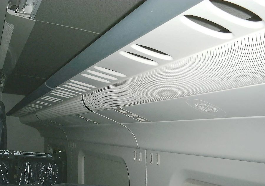 Pendolino ceiling panels
